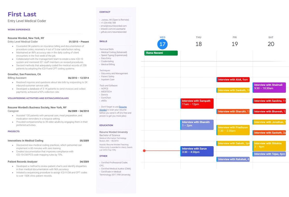 A graphic comparison showing tedious spreadsheet data vs. HirePanda's streamlined analytics dashboard.